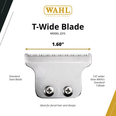 Wahl Professional adjustable blade zero-overlap closeup showing near-zero gaps