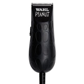 Wahl Professional Black Peanut Trimmer compact design for precise grooming.