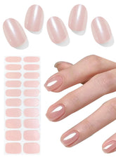 Wahrshei gel semicurado donuts rosados en empaque, práctico para comenzar decoración de uñas.