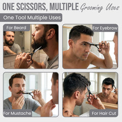 WAJEES small mustache comb for precise shaping
