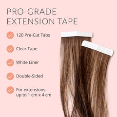 Walker Tape Beautify no-shine tabs easy removal with solvent for quick maintenance