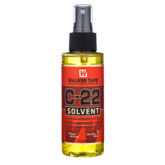 Walker Tape C-22 spray bottle for precise adhesive removal on wigs.