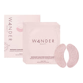 Wander Beauty Baggage Claim rose-gold foil patch brightening under-eye area and hydrating