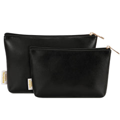 Wandering Nature makeup bag pair open view—easy access for cosmetics and daily essentials.