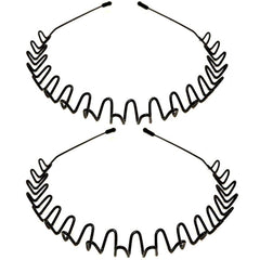 WantGor metal headbands front view for secure daily wear.