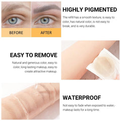 WanTuoluo waterproof pigment swatch shows lasting color.