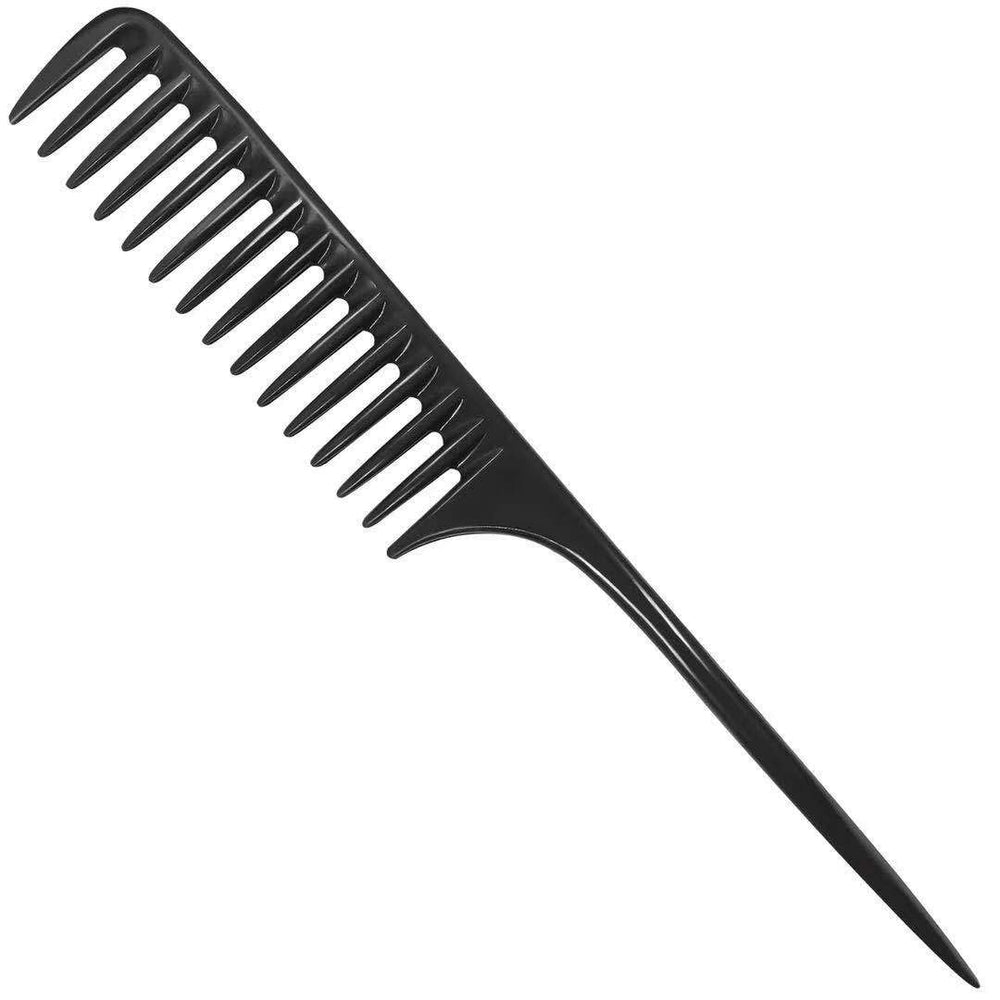 Wapodeai wide tooth detangling comb with anti-static design for snag-free styling