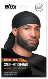 WavEnforcer 106 Snug Fit Do-Rag with waves focus, helps moisture retention for healthy-looking waves.