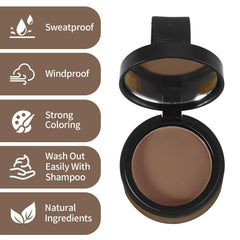 Waverloo Magic Root Cover Up fine fibers add volume to thinning areas.