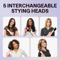 Wavytalk Air Sculpt paddle brush for sleek, smooth straightening