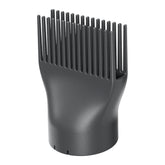 Wavytalk Grey Comb Nozzle close-up showing precise fit for smooth styling.