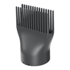 Wavytalk Grey Comb Nozzle close-up showing precise fit for smooth styling.