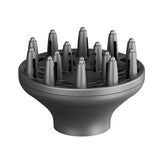 Wavytalk Grey Diffuser front view for precise airflow and smoother blowouts.