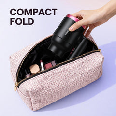 Wavytalk concentrator nozzle provides precise airflow for sleek styles.
