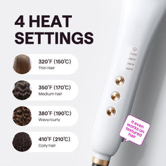Wavytalk Pro 30-second heat-up for busy mornings.