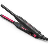 Wavytalk small flat iron focusing on edges for precise, smooth styling.