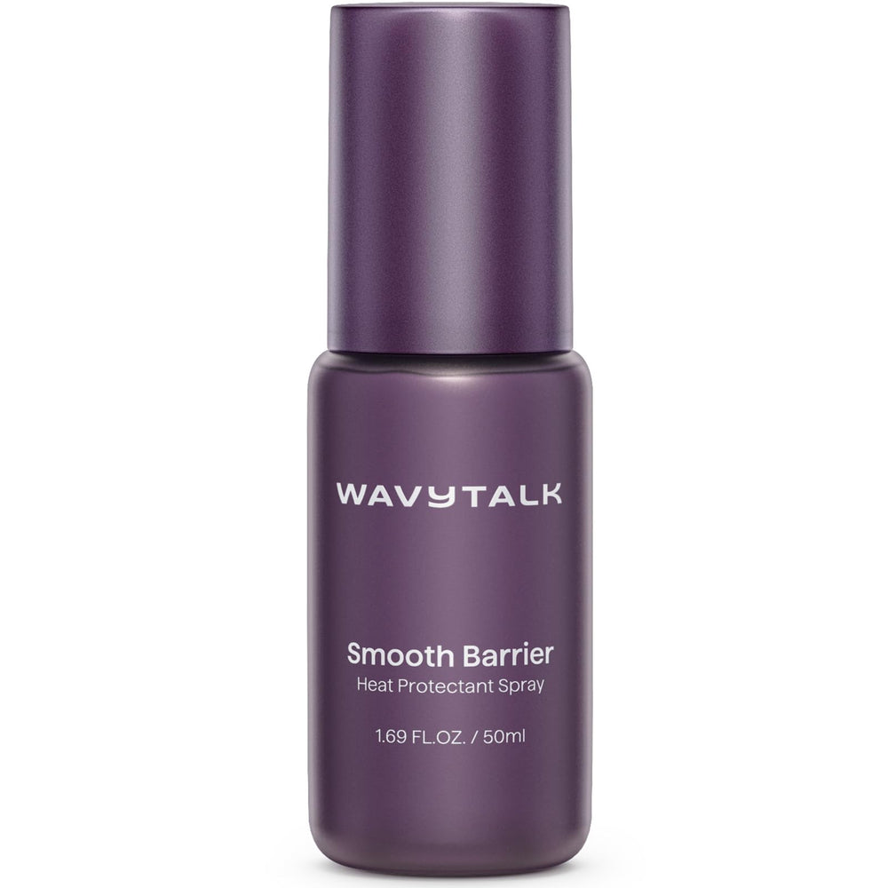 wavytalk Smooth Barrier Spray, botella, protección diaria contra calor.