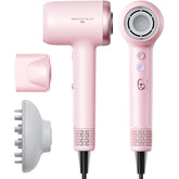 Wavytalk Turblow Pro hair dryer front view showing compact, lightweight design for easy handling