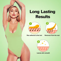 Waxers large roll-on head spreads wax evenly with less mess
