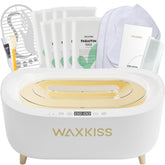 Waxkiss intelligent paraffin machine for hands and feet – front view, ideal for at-home spa sessions.