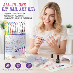 Wcatea beginner-friendly nail art pens for easy designs.