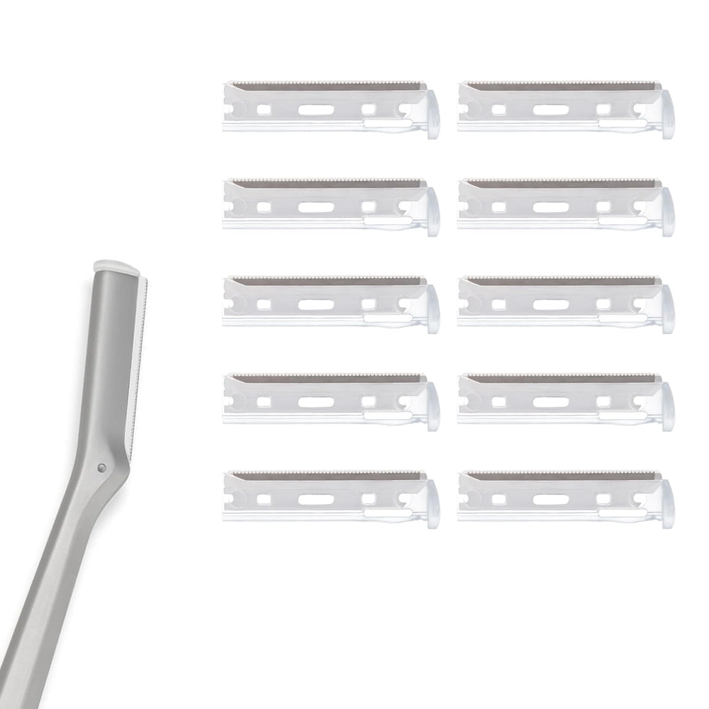 WDVFETGBGHHDSCFRCE Tweezerman-compatible blade pack for easy facial replacement