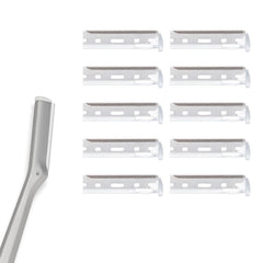 WDVFETGBGHHDSCFRCE Tweezerman-compatible blade pack for easy facial replacement