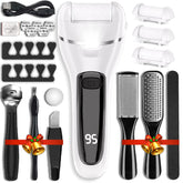 Weahea electric callus remover kit with full pedicure tools for at-home smoothing.