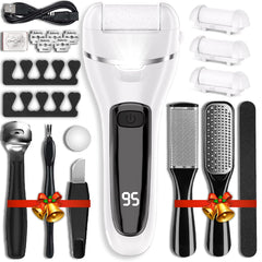 Weahea electric callus remover kit with full pedicure tools for at-home smoothing.