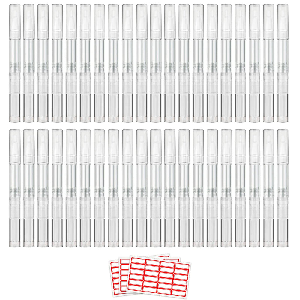 WEBBYBEAR empty cuticle oil pen container with 3 ml capacity for precise application.