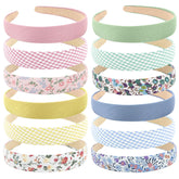 Diademas Wecoe florales primaverales para un estilo fresco y cómodo todo el día.