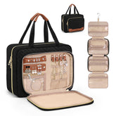 Wedama toiletry bag with jewelry compartment for organized travel