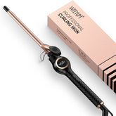Weeyum small curling iron with 3/8 inch barrel creates tight curls