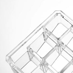 Weiai makeup organizer on desk displays your cosmetics neatly and accessibly.