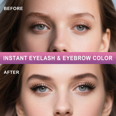 WEILNELL color negro intenso para pestañas y cejas, mayor definición.
