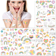Weipbwor flower tattoo set adds cheerful body art for celebrations
