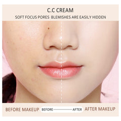 Weispo crema CC tono marfil corrige imperfecciones y protege SPF50.