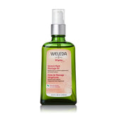 Weleda Aceite de Masaje para Estrías durante el embarazo, botella con dosificador.