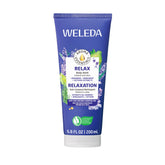 Weleda Aroma Essentials Relax gel de baño cremoso en botella para limpieza suave