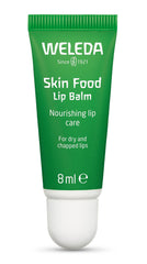 Weleda Skin Food Lip Butter, textura rica para labios secos.