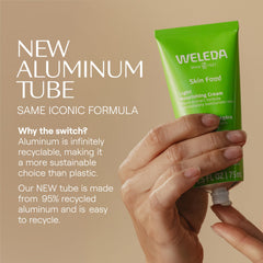 Weleda Skin Food Light aroma de manzanilla para cuidado diario.
