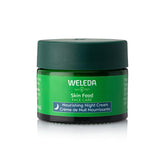 Weleda Skin Food Night Cream jar showing rich, cushiony texture for overnight hydration