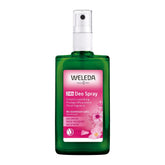 Weleda Wild Rose 24h desodorante rociado; aroma floral suave para el día.