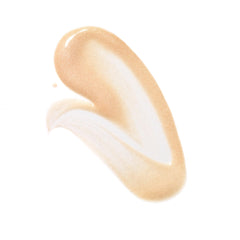 Swirl of Well People Bio Brightener Serum texture showing dewy glow.