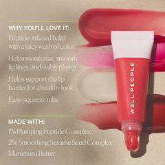 Well People Poutlove bálsamo labial ingredientes plantas para nutricion