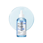 Wellage Real Hyaluronic Blue Ampoule 100 bottle delivering deep hydration for all-day moisture