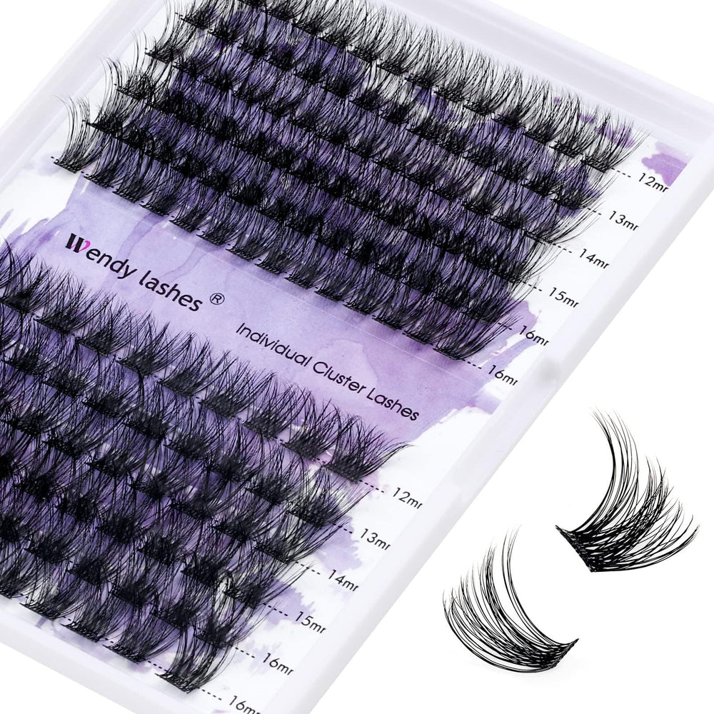 Wendy Lashes clusters 12-16mm mixed for customizable lash looks