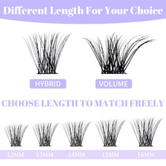 Wendy Lashes DIY lash clusters kit for personalized styles