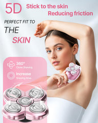 WEQOEE bikini area trimmer provides precise grooming and comfortable finish.