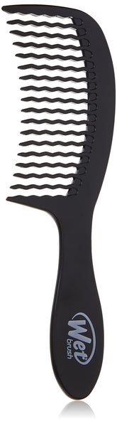 Wet Brush detangling comb close-up with WaveTooth for smooth detangling.